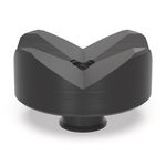 Productimage for Ø 50 90°/120° with screwed-in collar - nitrided