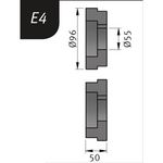 Productimage for Typ E4, Ø 96 x 55 x 50 mm