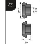 Productimage for Typ E5, Ø 96 x 55 x 50 mm
