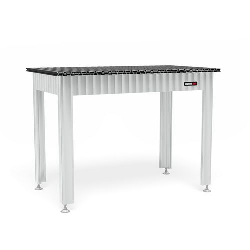 Productimage for Siegmund with aluminum table profiles 1200x700 System 16, height-adjustable