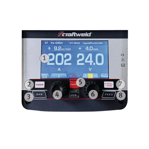 Productimage for CRAFT-MIG.PRO 353 WS Synergic